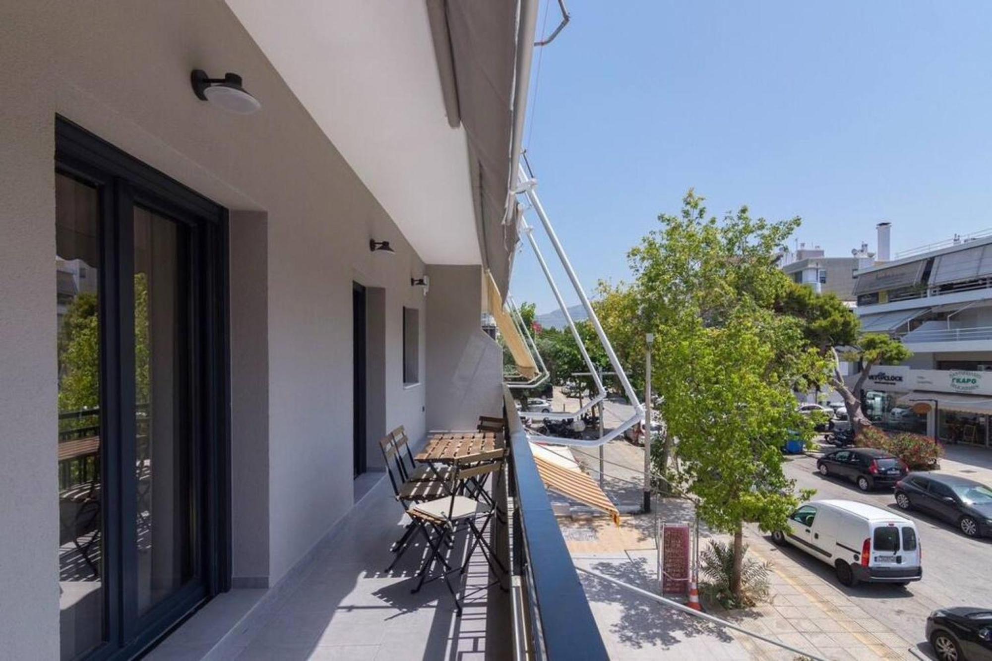 Apartament Blue Pearl At Glufada Sea Side Ateny Zewnętrze zdjęcie